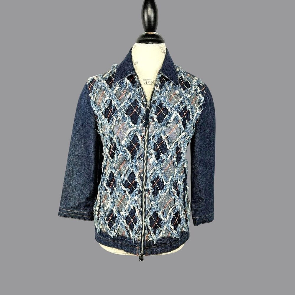 Vintage JPG Jean Paul Gaultier Jacket Medium Jean Patchwork